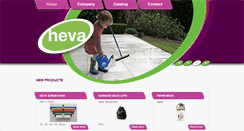 Desktop Screenshot of heva.be